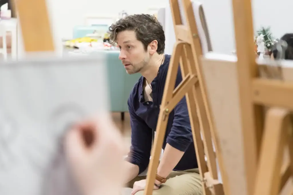 A NOOD life drawing session